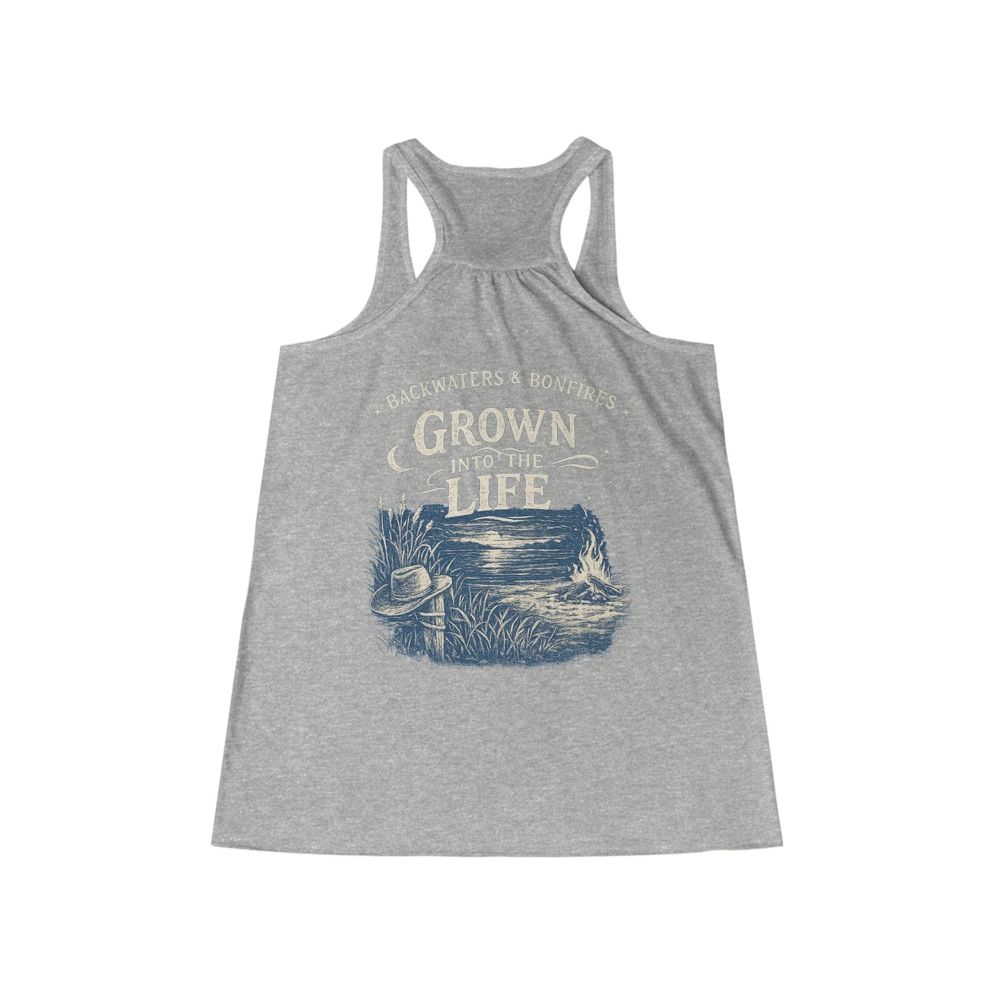 Backwaters & Bonfires Women's Tank