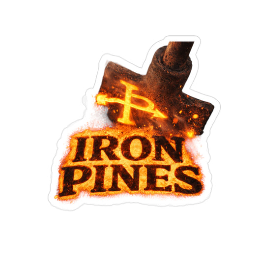 Iron Pines Hot Iron Sticker