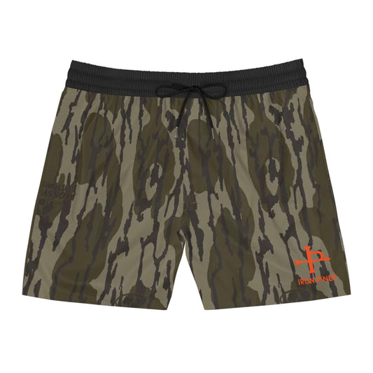 Backwaters & Bonfires Swim Trunks - Bottomland Ember