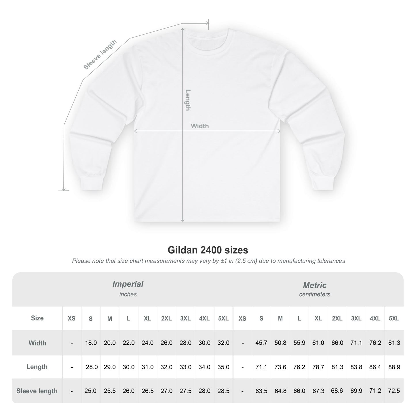 Heritage Long Sleeves (Dark Colors)