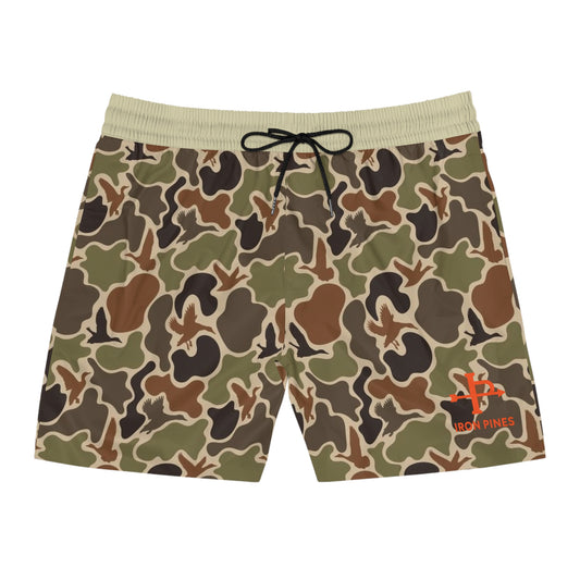 Backwaters & Bonfires Swim Trunks - Mallar Marsh