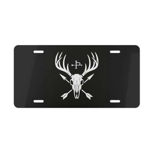 Iron Pines Vanity Plate