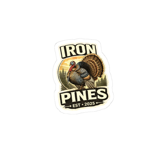 Iron Pines Turkey Sticker