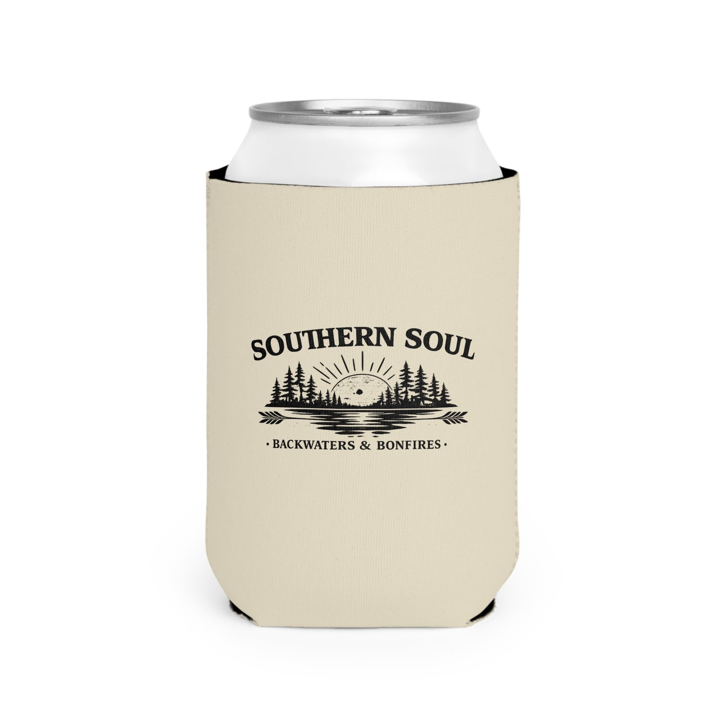 Backwaters & Bonfires - Southern Soul Can Cooler Sleeve