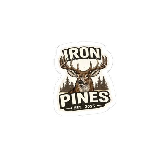 Iron Pines Buck Sticker