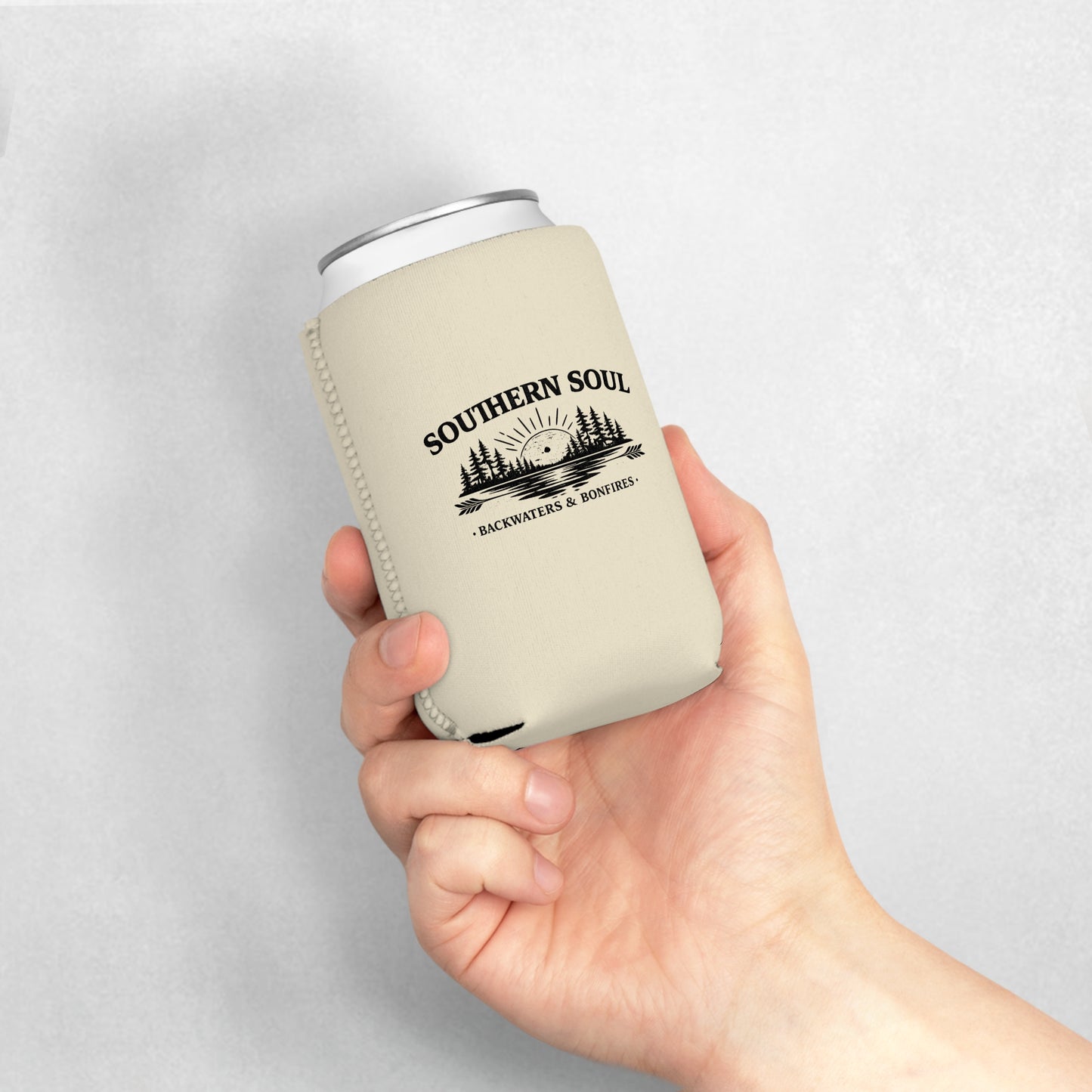 Backwaters & Bonfires - Southern Soul Can Cooler Sleeve