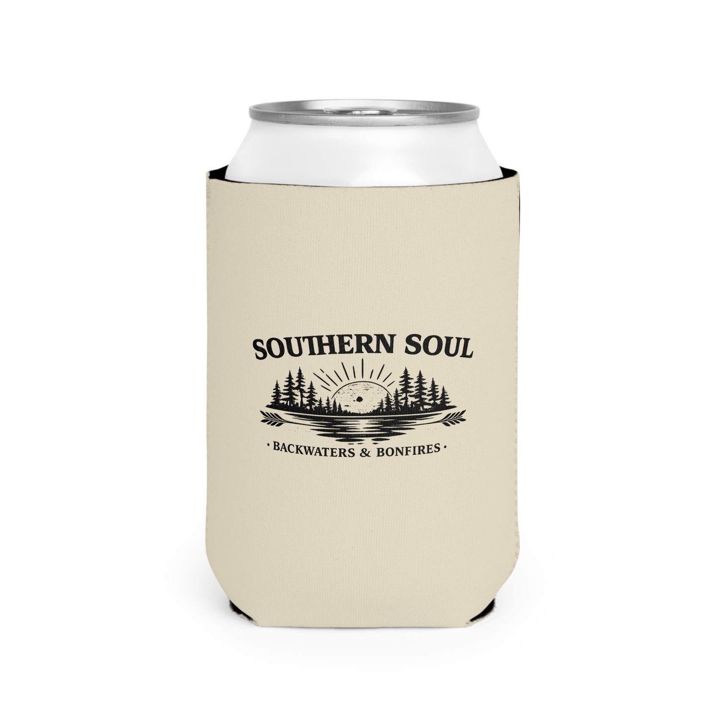 Backwaters & Bonfires - Southern Soul Can Cooler Sleeve