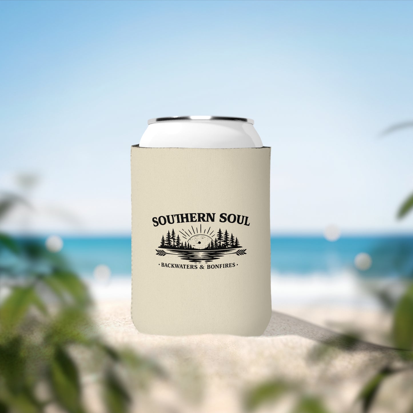 Backwaters & Bonfires - Southern Soul Can Cooler Sleeve